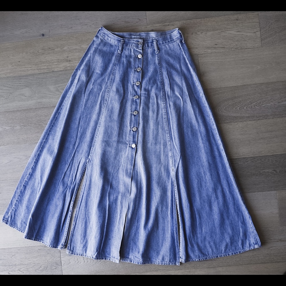 Vintage jean skirt - Picture 1 of 1
